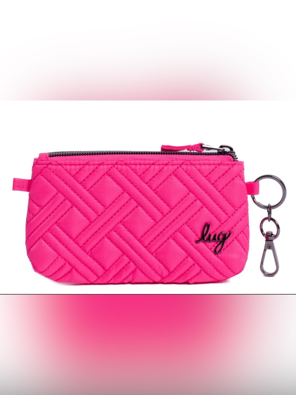 Lug Metro XL Pouch – Magenta – NWOT
